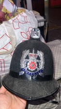 Casco Polizia Inglese Bobby Uk No Ww2 No Ww1 RARO