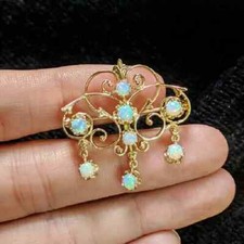 Collana antica pendente spilla