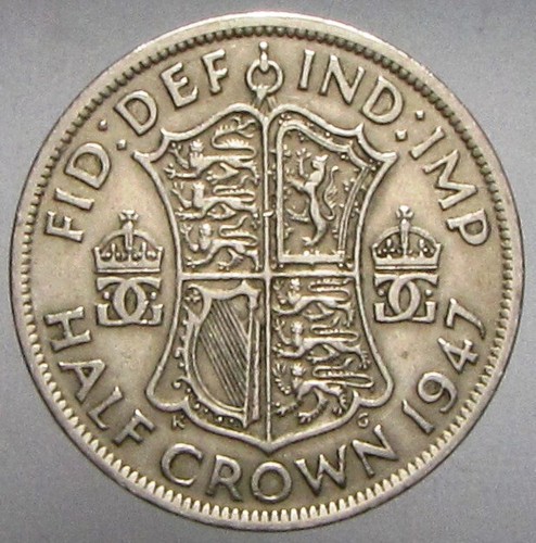 Half crown 1947 great - 1/2,