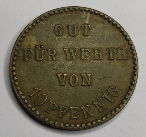 Rare jeton pfennig gut - rare, "gut