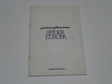 FIAT 124 SPIDER PININFARINA