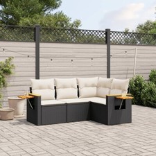 4-tlg. Garten-Sofagarnitur mit
