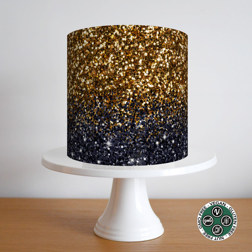 Cake topper scintillante