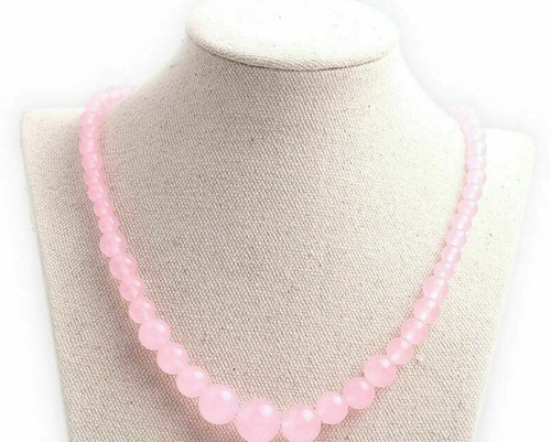 Collana donna vero quarzo - , rosa
