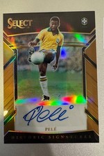 Pele 05/20 Autografo 2017-18 Panini Select Prizm 