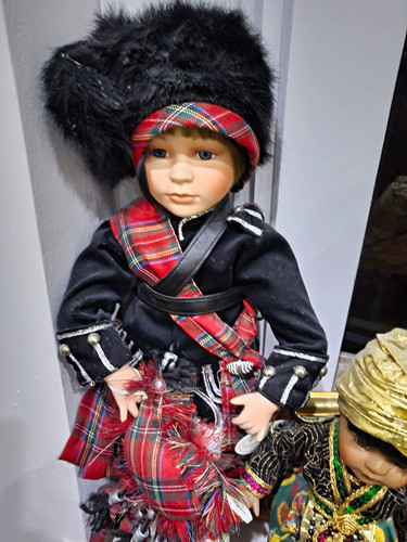 Porcelain boy doll - boy, light