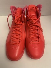 Nike Hyperdunk 08 Triple Solar Red nuove senza scatola top vecchio magazzino taglia 12