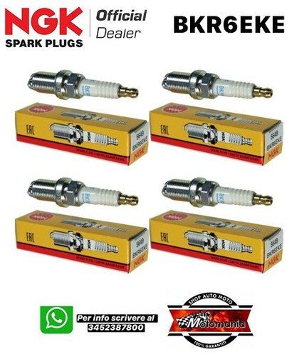 Bkr6eke kit candele daihatsu - bkr6eke, 4