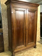 Armadio in Noce Luigi Filippo a 2 Ante - Restaurato (in corso d'opera)