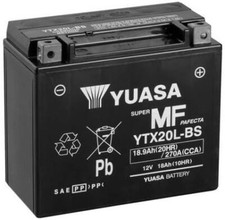 Batteria moto Yuasa YTX20L per YAMAHA YFM40N Big Bear 2WD 400 2000-2003