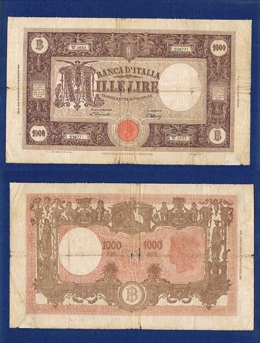 000 1000 lire barbetti - 1000,