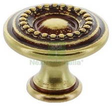 50PZ POMOLO ANTICATO ART.24404 MM.25 PATINE':