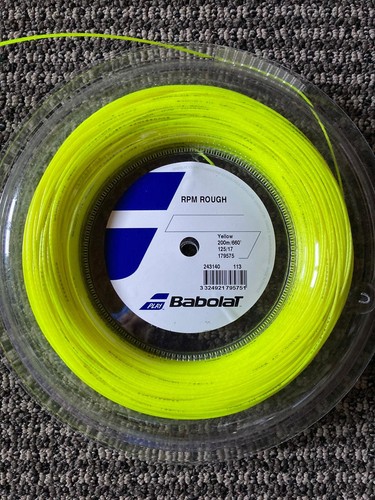 Babolat rpm ruvido giallo 17g - babolat,