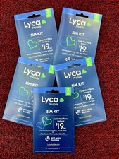 Lycamobile prepagata $15 x 3