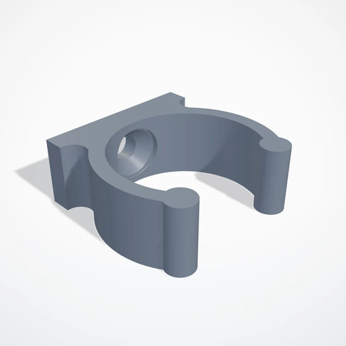 Clip fissaggio tubo pvc - clip,