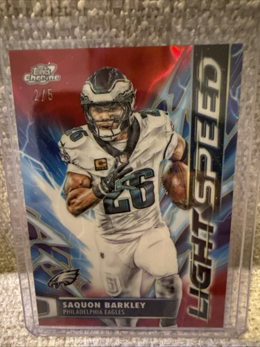 Topps chrome 2025 saquon - chrome,