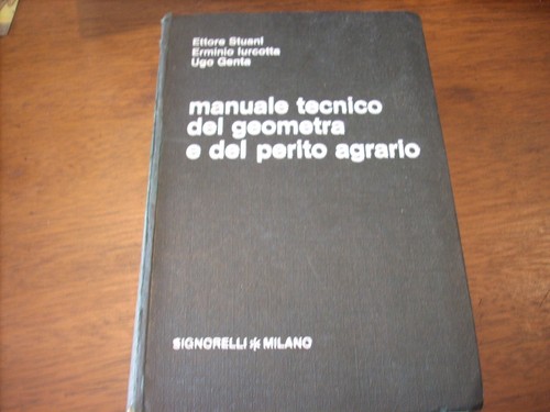 Manuale tecnico del geometra - tecnico,