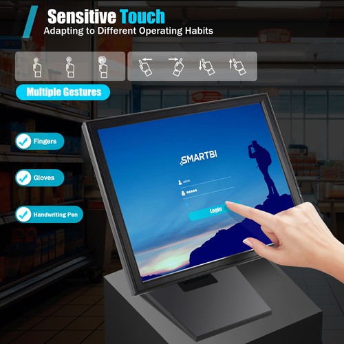 Monitor lcd touchscreen - touchscreen, 17''