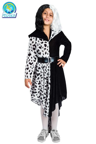 Costume crudelia bambina - costume,