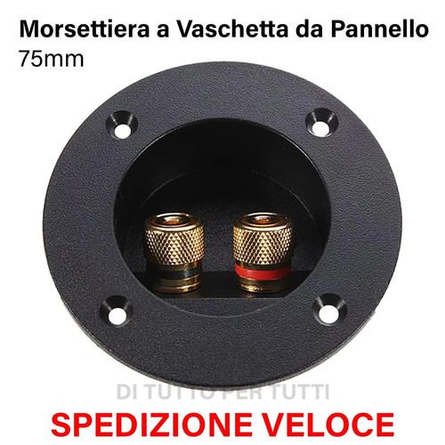 Morsettiera vaschetta poli - vaschetta, 2