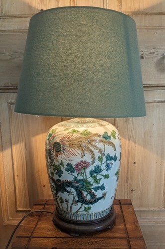 Grande lampada tavolo - lampada, da