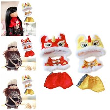 3x Set di vestiti di peluche