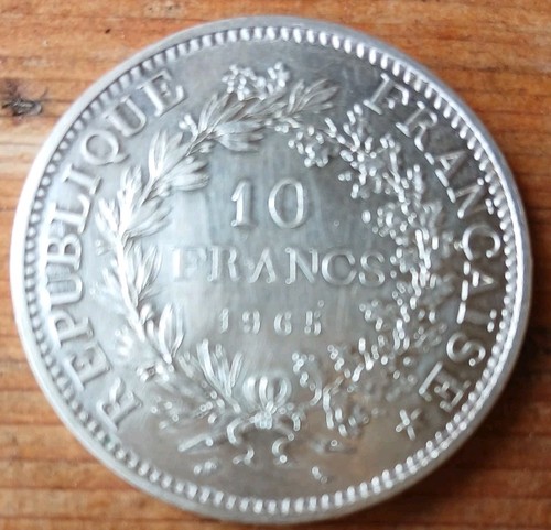 Franchi francesi argento - 10,