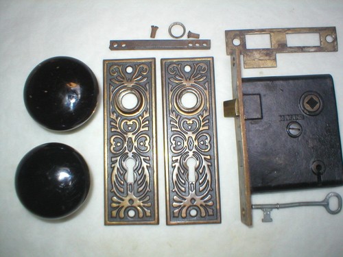 Antique victorian era door - antique,