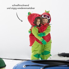 Flashy Stars ® tuta da neve tuta fragola tuta da sci giacca e pantaloni