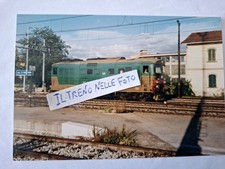 Fotografia Stazione di Pisa S.Rossore Locomotore Diesel FS D 345 in manovra