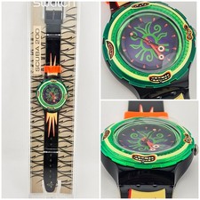 Swatch Scuba 200 Waldgeist SDB114 1999 Vintage Original NOS Swiss Made