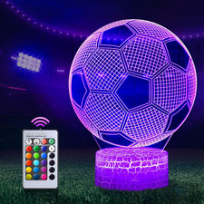 Calcio Lampade 3D Illusione