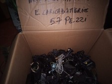 piccola elettronica caricabatterie vari e trasformatori 57 pezzi