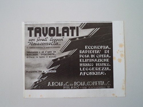 Advertising pubblicità 1941 - pubblicità,