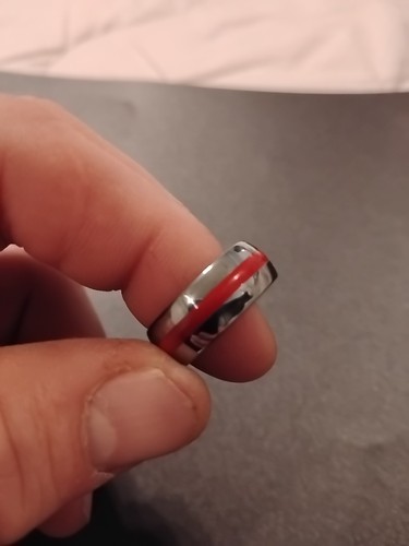 Anello uomo carburo - , di