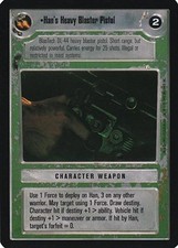 Han's Heavy Blaster Pistol - Premiere Limited - Star Wars CCG