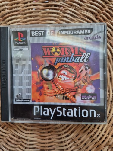 Worms pinball ps1 playstation - worms,