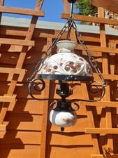 Plafoniera in ferro battuto