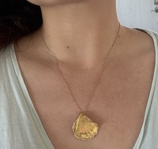 Rara collana con ciondolo Tiffany & Co. Angela Cummings petalo rosa oro 18k 18” vintage