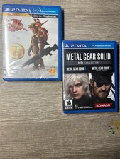 Lotto giochi Metal Gear Solid HD+Jak e Daxter Playstation PS Vita nuovi SIGILLATI