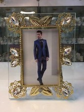 PORTAFOTO IN VETRO CON DECORI