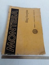 manuale caratteristiche tecniche originale Montesa King Scorpion spa eng fra