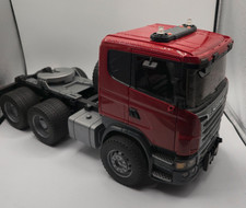 Bruder 1864/01 Scania Serie R Camion Trattore Rosso - Camion Giocattolo - 1:16 - Ottimo