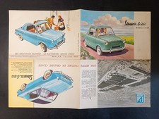 Depliant Vespa 400 MODELE 1959