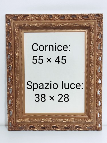 Cornice plastica oro - cornice,