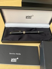 penna a sfera montblanc Nuova Mai Usata