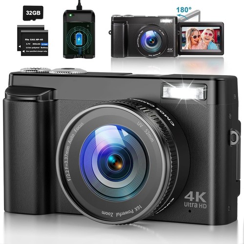 Fotocamera digitale 48mp - fotocamera, 4k,