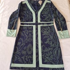 Vestito donna Almatrichi blu/verde acqua tg 42 ES (46 IT/40 EU) ottimo stato