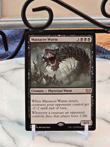 Mtg massacre wurm commander - mtg,