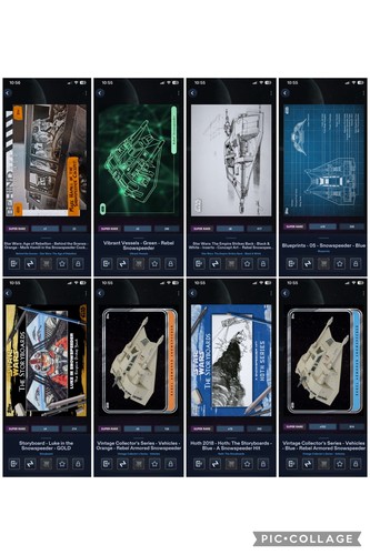 Topps star wars - digital, card